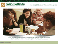 Tablet Screenshot of pacificinstitute.org